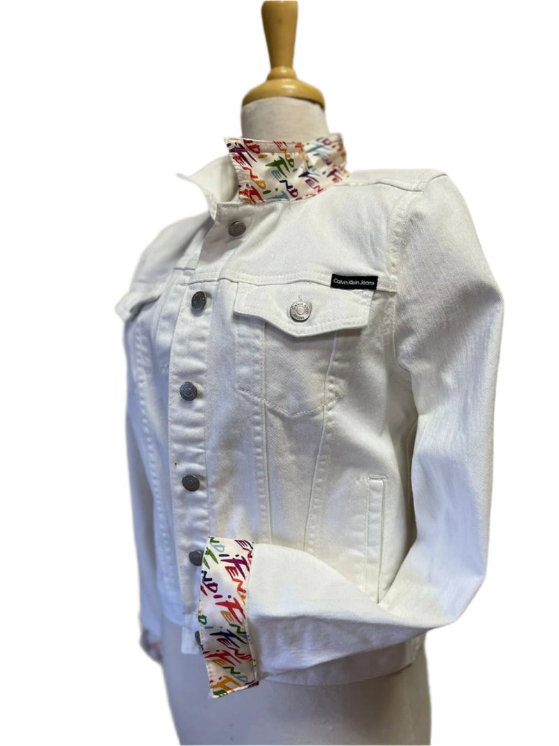 Denim Jacket F F -  Multi Colored