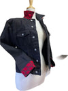 Denim Jacket C C - Red