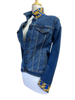 Denim Jacket C C - Navy Chain