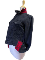 Denim Jacket C C - Red