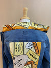 Denim Jacket P - Orange