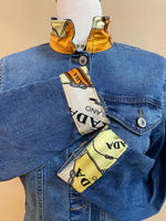 Denim Jacket P - Orange